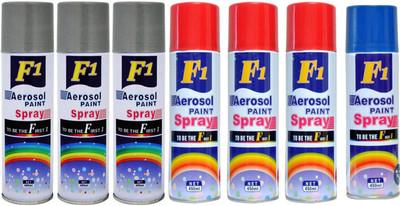 

F1 Multicolor Spray Paint 450 ml(Pack of 7)