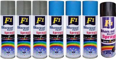 

F1 Multicolor Spray Paint 450 ml(Pack of 7)