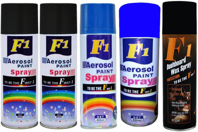

F1 MULTICOLOR Spray Paint 450 ml(Pack of 8)