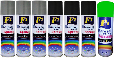 

F1 Multicolor Spray Paint 450 ml(Pack of 7)