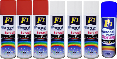 

F1 Multicolor Spray Paint 450 ml(Pack of 7)