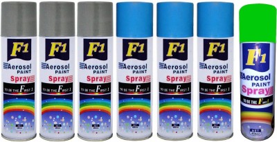 

F1 Multicolor Spray Paint 450 ml(Pack of 7)