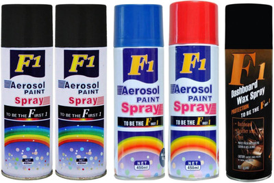 

F1 MULTICOLOR Spray Paint 450 ml(Pack of 8)