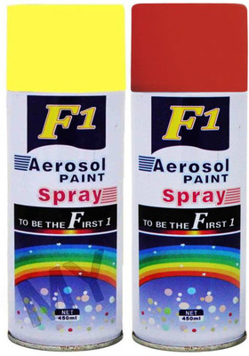 

F1 Multicolor Spray Paint 450 ml(Pack of 2)