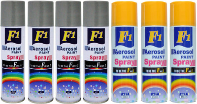 

F1 Multicolor Spray Paint 450 ml(Pack of 7)