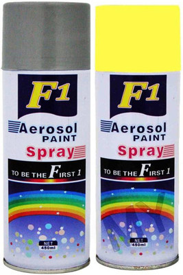 

F1 Multicolor Spray Paint 450 ml(Pack of 2)
