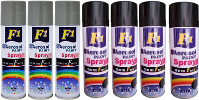 

F1 Multicolor Spray Paint 450 ml(Pack of 7)