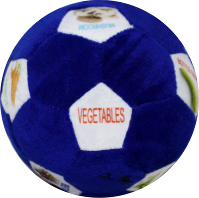 HTD Nursery Ball "Vegetable " - 14 cm(Blue)