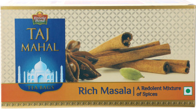 

Taj Mahal Rich Spices Masala Tea Bags(25 Bags, Box)
