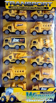 SS Traders -CUTE YELLOW 12 TRANSPORTER TRUCKS FOR KIDS,GOOD GIFT FOR KIDS(Yellow)