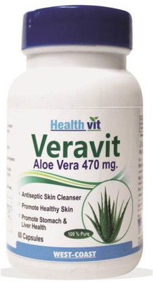 

HealthVit Veravit Aloe Vera 470 mg(60 No)