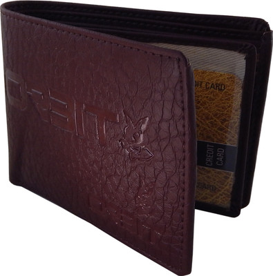 

Orbit Men Brown Genuine Leather Wallet(6 Card Slots)
