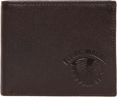 

Flying Machine Men Brown Genuine Leather Wallet(5 Card Slots), Dark brown