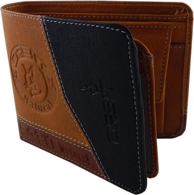 

Orbit Men Tan, Black, Khaki Genuine Leather Wallet(5 Card Slots), Black;khaki;tan
