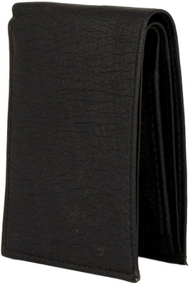 

YTNAB Men Black Genuine Leather Wallet(5 Card Slots)