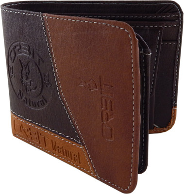 

Orbit Men Brown, Tan, Khaki Genuine Leather Wallet(5 Card Slots), Brown;khaki;tan