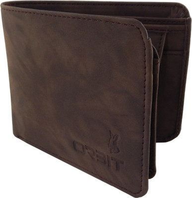 

Orbit Men Brown Genuine Leather Wallet(4 Card Slots)