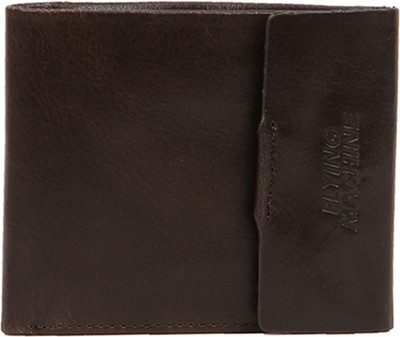 

Flying Machine Men Brown Genuine Leather Wallet(5 Card Slots), Dark brown