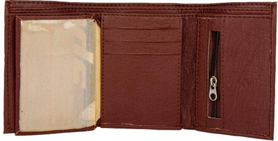 

I IRED Men Maroon Denim Wallet(13 Card Slots)