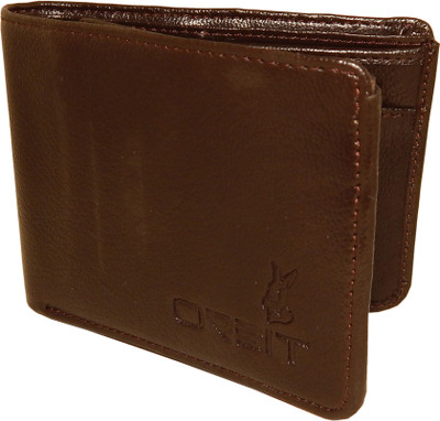 

Orbit Men Brown Genuine Leather Wallet(5 Card Slots)