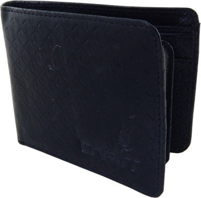 

Orbit Men Black Genuine Leather Wallet(5 Card Slots)