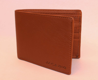 

JACARIO Men Tan Artificial Leather Wallet(9 Card Slots)