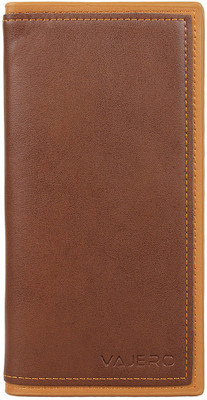 

Vajero Men Casual Brown Genuine Leather Wallet(8 Card Slots)