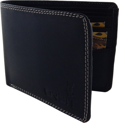 

Orbit Men Black Genuine Leather Wallet(6 Card Slots)