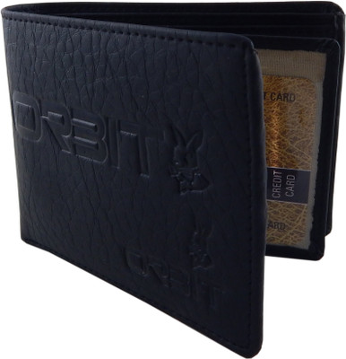 

Orbit Men Black Genuine Leather Wallet(6 Card Slots)