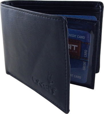 

Orbit Men Black Genuine Leather Wallet(8 Card Slots)