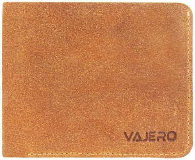 

Vajero Men Brown Genuine Leather Wallet(4 Card Slots)