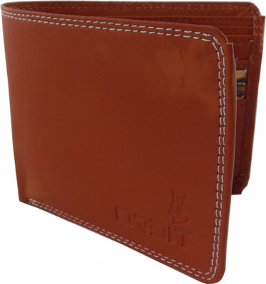 

Orbit Men Khaki Genuine Leather Wallet(6 Card Slots)