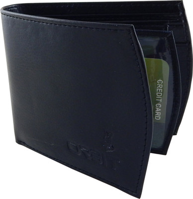 

Orbit Men Black Genuine Leather Wallet(4 Card Slots)