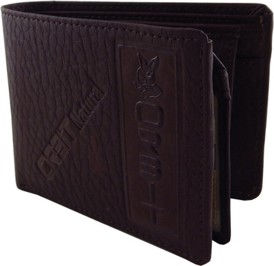 

Orbit Men Brown Genuine Leather Wallet(5 Card Slots)