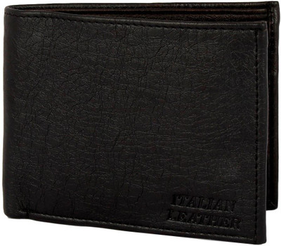 

J JAREEN Men Black Denim Wallet(6 Card Slots)