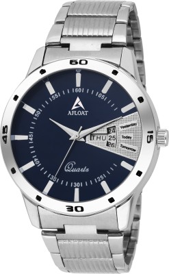 AFLOAT AFL~4085~DAY AND DATE SERIES~BLUE DIAL~MODISH Watch  - For Men   Watches  (Afloat)