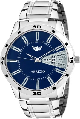 Abrexo Abx-0140-Neavyblue-Gents Regular Classic Design Day and Date Series Watch  - For Men   Watches  (Abrexo)