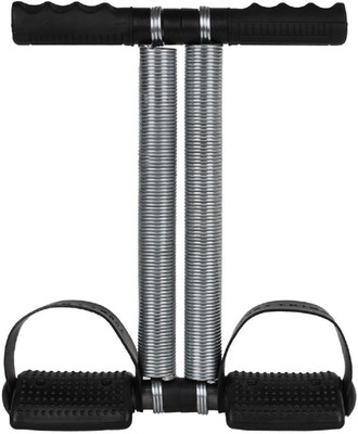 Flynn Double Spring Tummy Trimmer 001 Ab Exerciser(Silver)