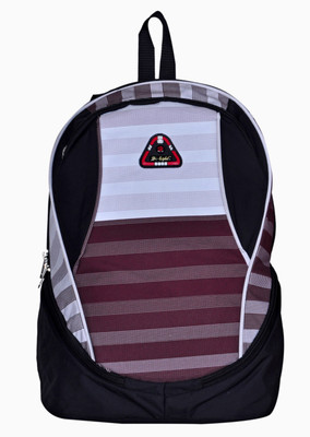 

HI-LIGHT SCHOOL AND COLLEGE BAG ART-1079 30 L Backpack(Black, Blue), Black white red
