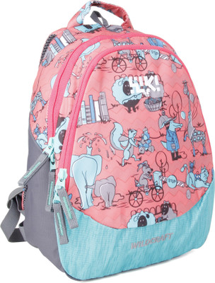 

Wildcraft 11474 10 L Backpack(Multicolor), Pink