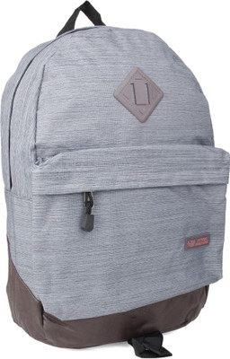 

Flying Machine FMLO8014 18 L Backpack(Grey, Brown)