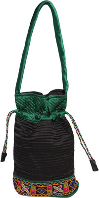 

INDICRAFTS STUDIO MASTANI Sling Bag(Green, 9 L)