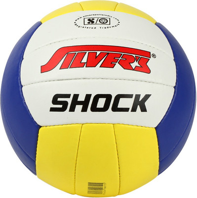 

Silver's Shock Volleyball - Size: (Multicolor