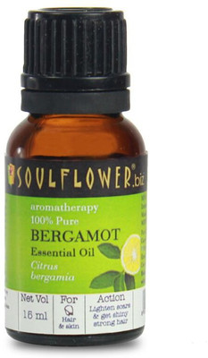 

Soulflower Bergamot Essential Oil(15 ml)