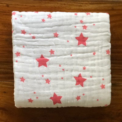 

chotto Motifs  Blanket(Cotton, White