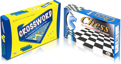 

Ekta Crossword & chess game Board Game