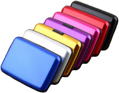 

Menzy Pack Of 7 Multi-Purpose Credit Debit & Atm 6 Card Holder(Set of 7, Multicolor)