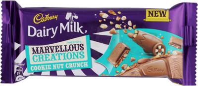 

Cadbury Dairy Milk Cookie Nut Crunch Bars(75 g)