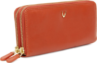 Hidesign Casual Orange Clutch