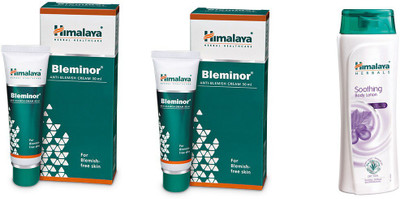Himalaya bleminor, soothing body lotion(Set of 3)